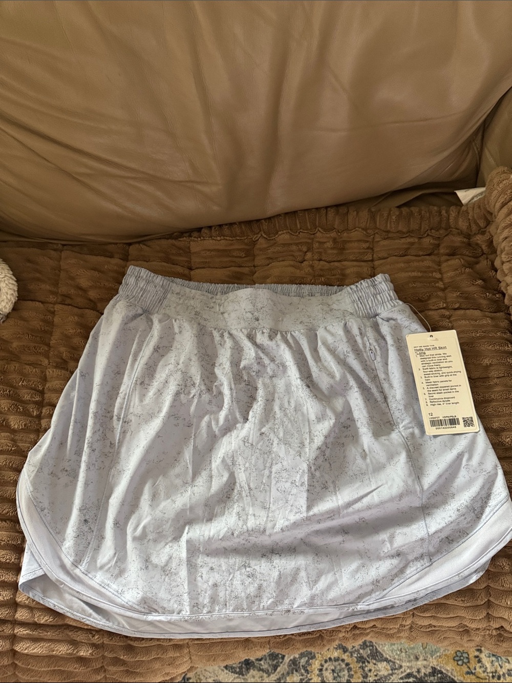 Lululemon Hotty Hot High-Rise Skirt *Long White